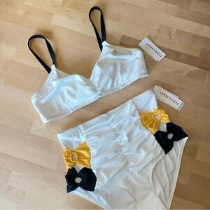 Jantzen High Waisted Waffle Bikini